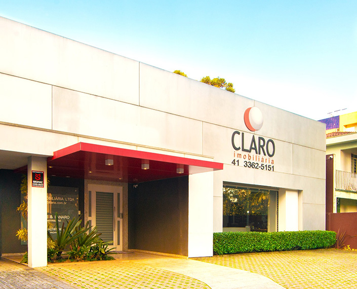 Estatísticas da Claro Imobiliária33333 Imagem da fachada da Claro Imobiliária